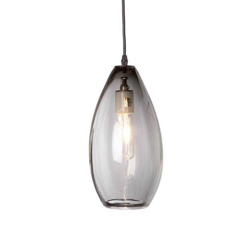 Picture of BAILEY LAMP SMALL - SMOKE