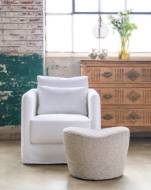 Picture of POLLY SWIVEL OTTOMAN