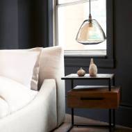 Picture of BEAKER LAMP LARGE - SMOKE