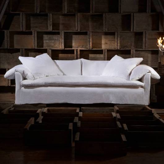 Picture of DONATO SOFA 97" - LOGAN WHITE