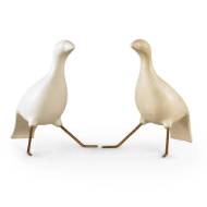 Picture of GESSO SEATED BIRDS