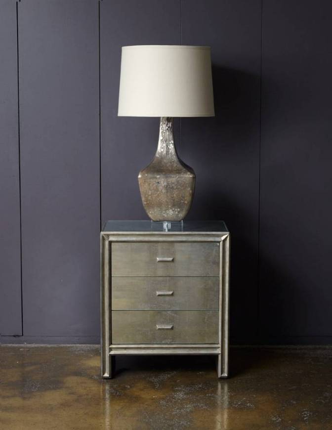 Picture of TEMPLE BEDSIDE - THREE DRAWER
