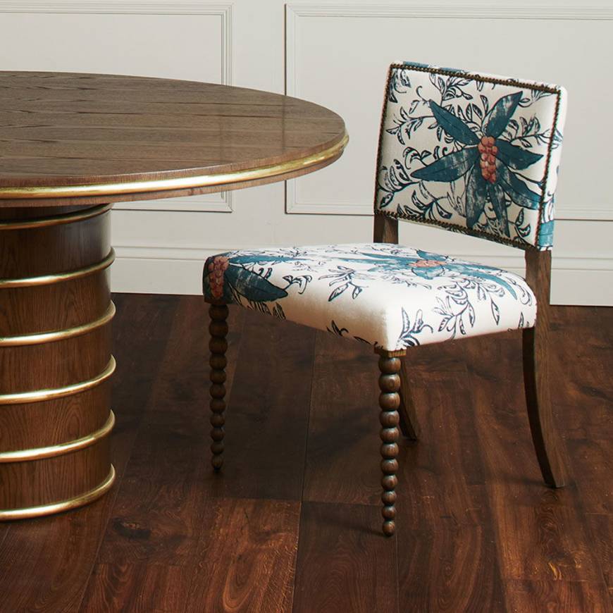 Picture of BOBBIN CHAIR - UPHOLSTERED BACK