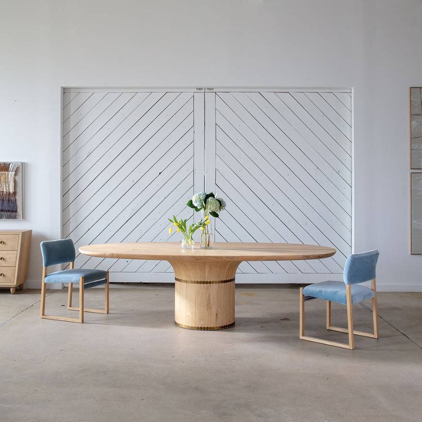 Picture of TIFFANY DINING TABLE - OVAL