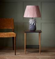Picture of PALM TABLE LAMP BLUE AND WHITE - SMALL