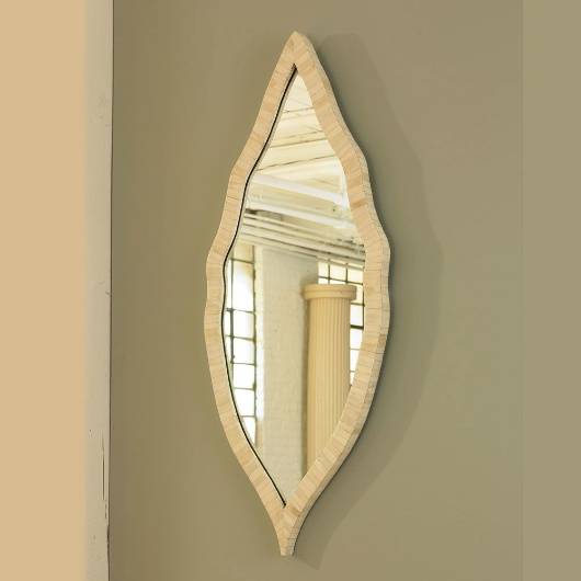 Picture of LEAF BONE MIRROR - THE LOFT