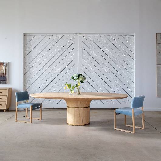Picture of TIFFANY DINING TABLE - OVAL