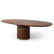 Picture of TIFFANY DINING TABLE - OVAL