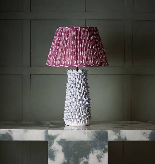 Picture of VIOLET TABLE LAMP BLUE AND WHITE – LARGE