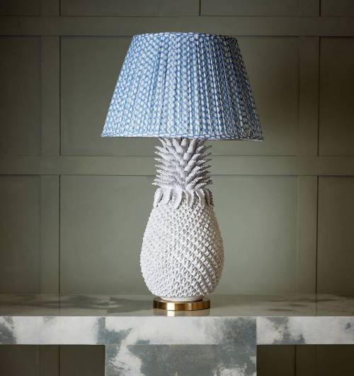 Picture of PALM TABLE LAMP WHITE - LARGE
