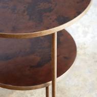 Picture of TUBULAR SIDE TABLE - VELLUM