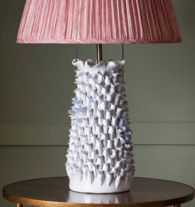 Picture of VIOLET TABLE LAMP BLUE AND WHITE