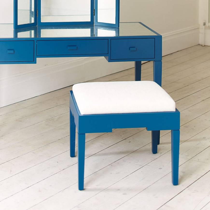 Picture of VERRE EGLOMISÉ DRESSING TABLE STOOL