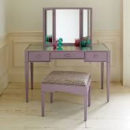 Picture of VERRE EGLOMISÉ DRESSING TABLE STOOL