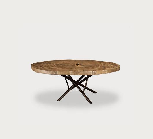 Picture of MAYA GUANACASTE OVAL DINING TABLE