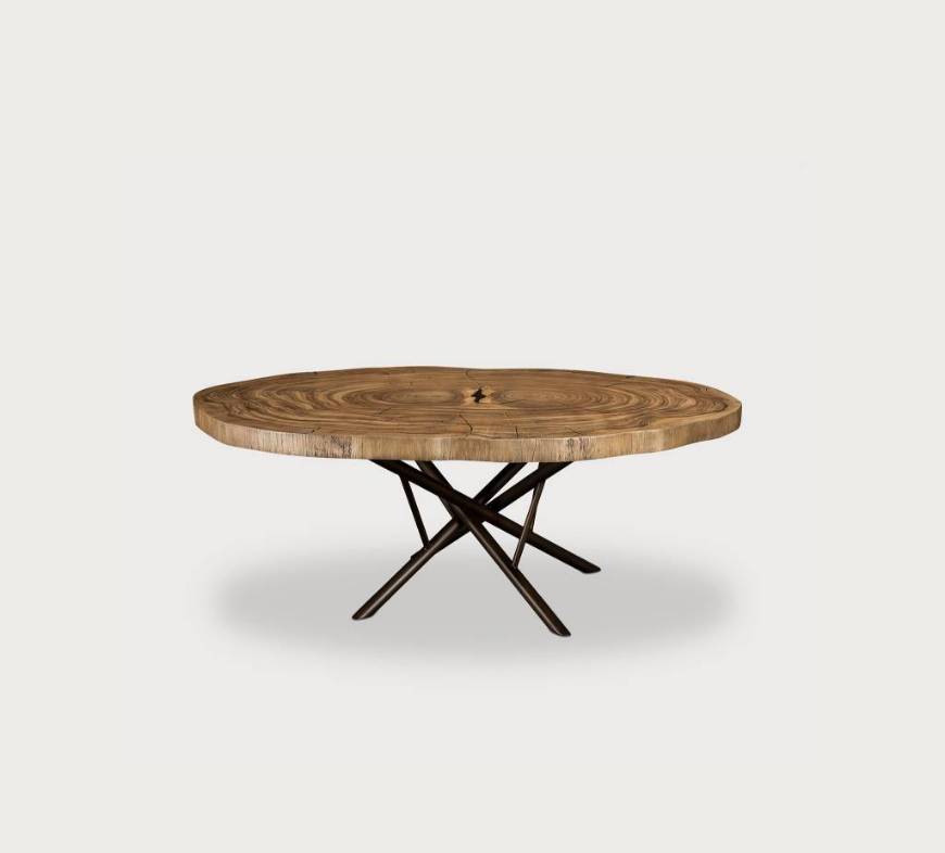 Picture of MAYA GUANACASTE OVAL DINING TABLE