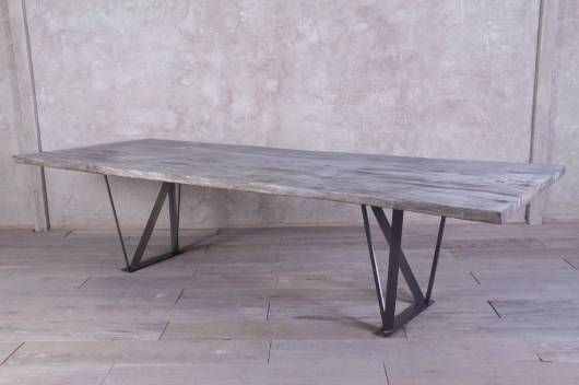 Picture of GUANACASTE BOOKMATCHED DINING TABLE WITH PLACA BASE