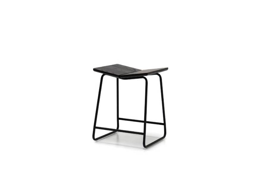 Picture of BUTTERFLY COUNTER STOOL | ASH W/BLACK BASE | ATTIC