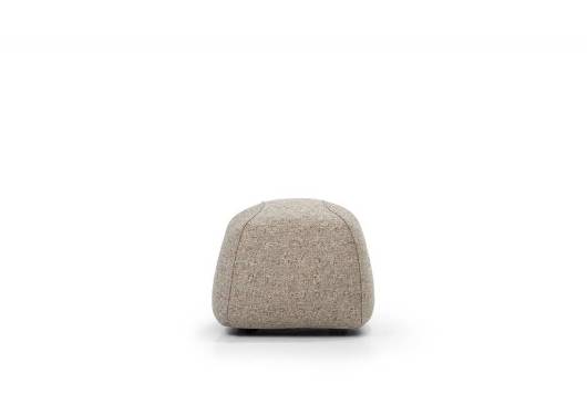 Picture of THEO CLUB OTTOMAN ON CASTERS | ATTIC