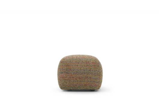 Picture of THEO CLUB OTTOMAN ON CASTERS | ATTIC