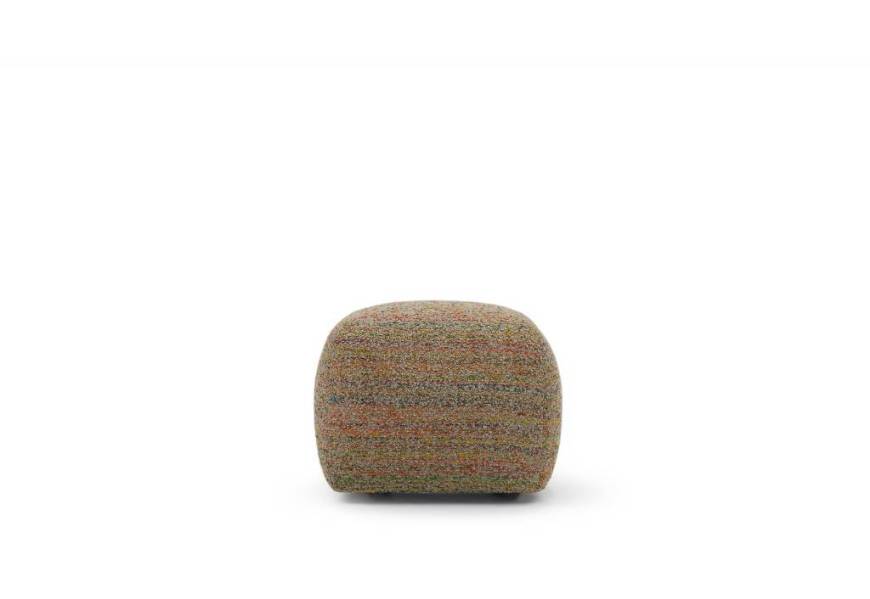 Picture of THEO CLUB OTTOMAN ON CASTERS | ATTIC