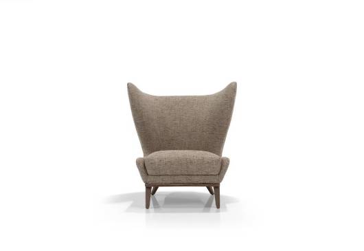 Picture of GEMMA ARMLESS CLUB WING CHAIR | ATTIC