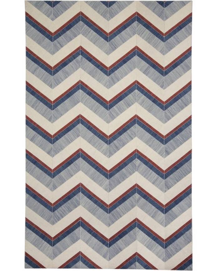 Picture of 0780F BLUE/IVORY