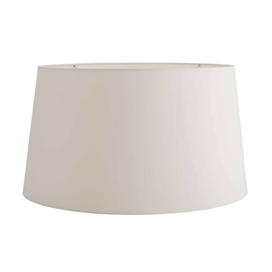 Picture of PEWTER MICROFIBER DRUM LAMP SHADE