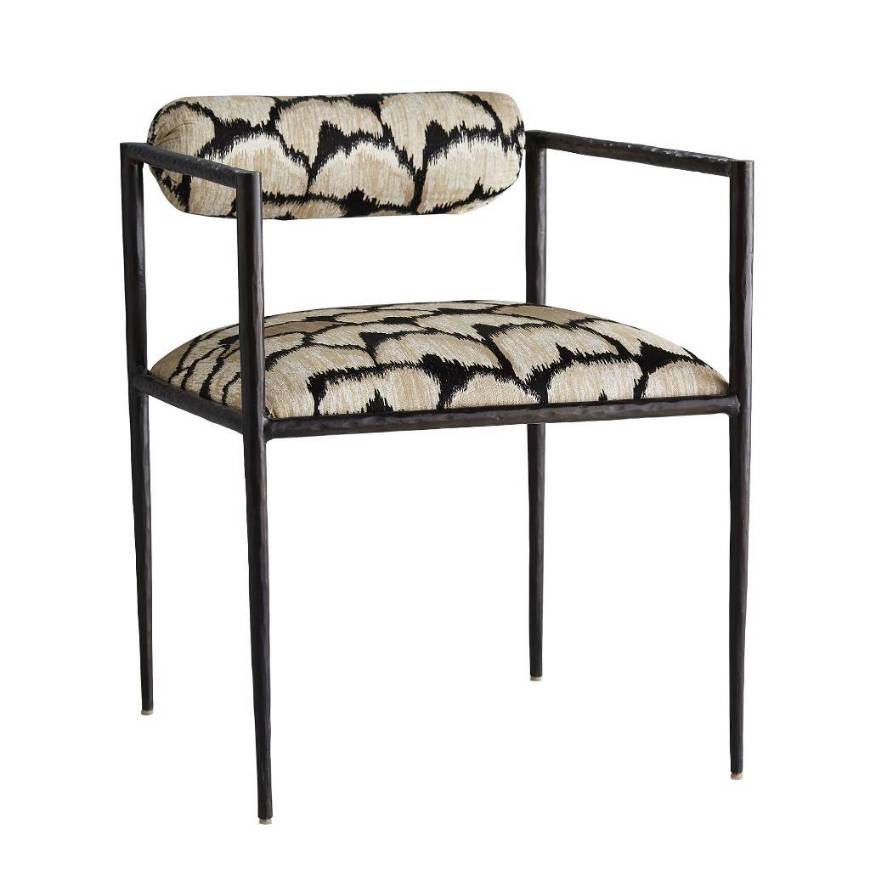Picture of BARBANA CHAIR OCELOT EMBROIDERY