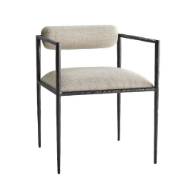 Picture of BARBANA CHAIR PEWTER TEXTURE