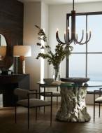 Picture of BARBANA CHAIR PEWTER TEXTURE