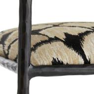 Picture of BARBANA COUNTER STOOL OCELOT EMBROIDERY