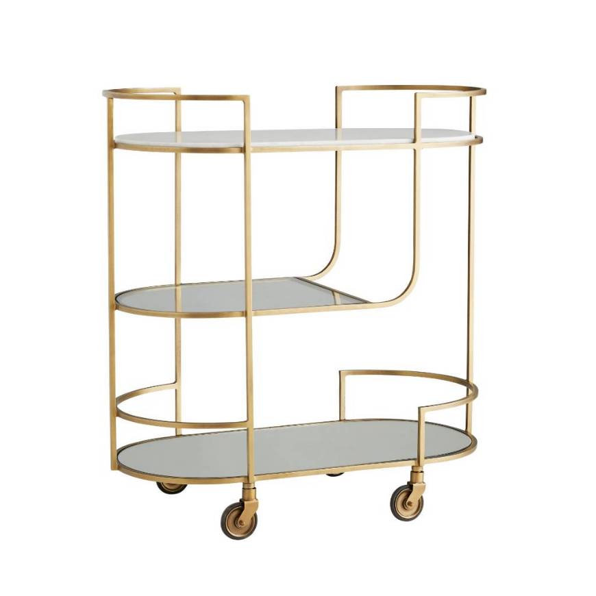 Picture of TRAINOR BAR CART