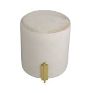 Picture of WARBY OTTOMAN STERLING VELVET
