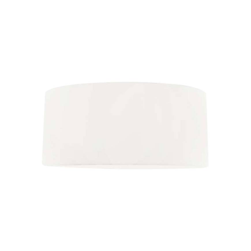 Picture of OFF-WHITE MICROFIBER DRUM LAMP SHADE