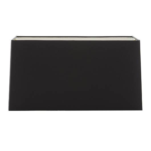 Picture of BLACK MICROFIBER TAPERED LAMP SHADE