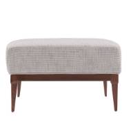 Picture of LAURETTE OTTOMAN MOONLIGHT GRID CHENILLE