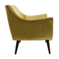 Picture of LEANDRO SETTEE MARIGOLD VELVET GREY ASH