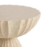 Picture of NEREO CHISELED CONCRETE OUTDOOR ACCENT TABLE