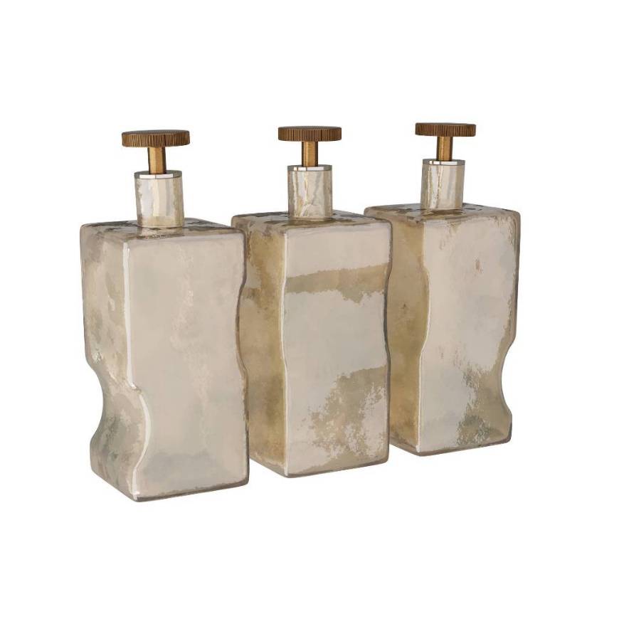 Picture of ZERDOMO DECANTERS, SET OF 3