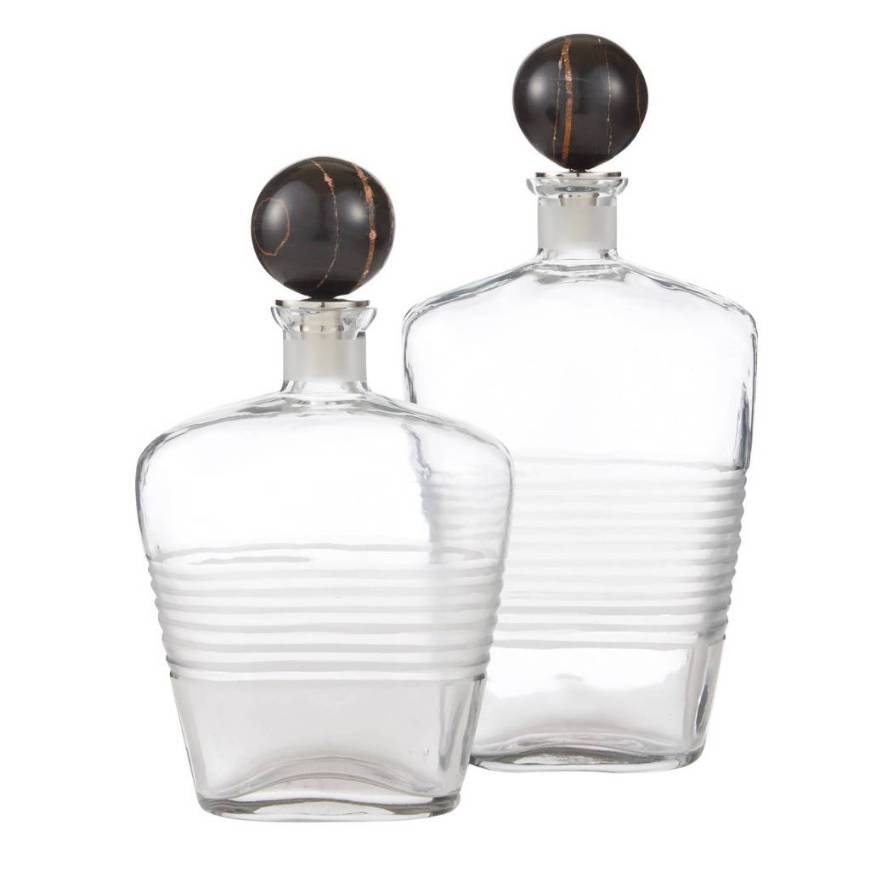 Picture of EAVES DECANTERS, SET OF 2