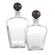 Picture of EAVES DECANTERS, SET OF 2