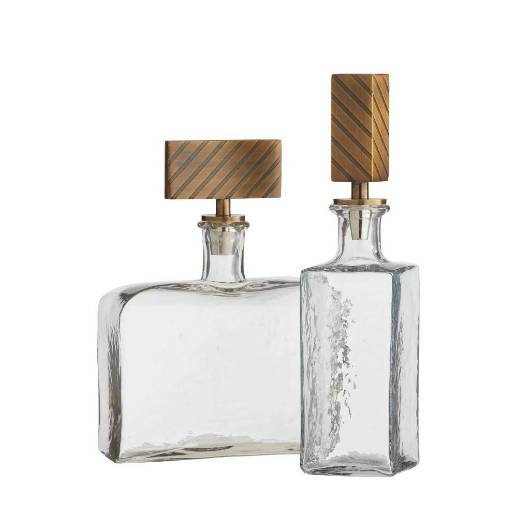 Picture of HOUSTON DECANTERS, SET OF 2