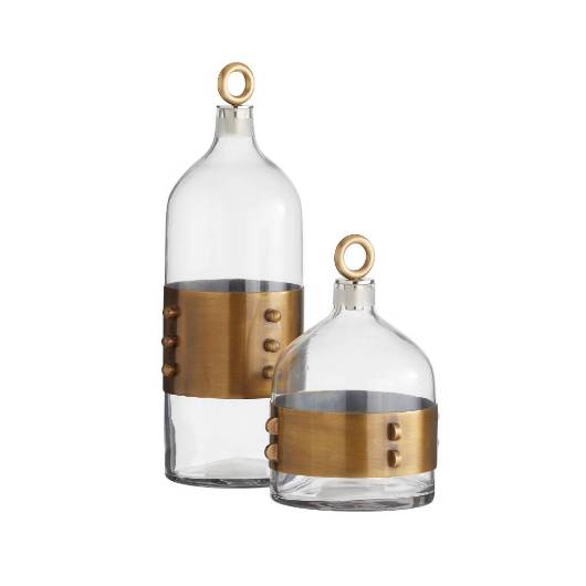 Picture of HANCOCK DECANTERS, SET OF 2
