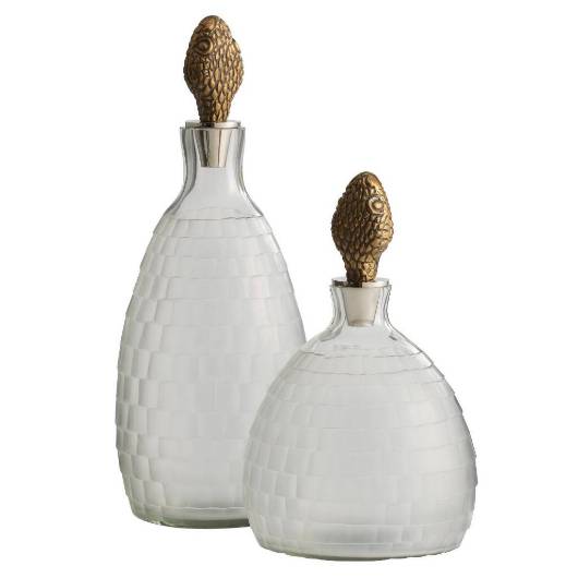Picture of OPHIS DECANTERS, SET OF 2