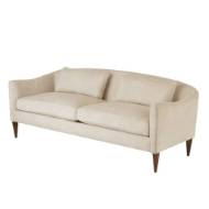 Picture of VINCENT SOFA TEXTURED IVORY DARK WALNUT