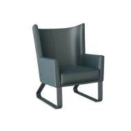 Picture of BLEU WINGBACK CHAIR