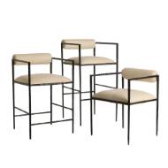 Picture of BARBANA CHAIR OXFORD WHITE PERFORMANCE FABRIC