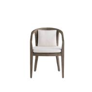 Picture of SOBEK TEXTURED BACK OUTDOOR DINING CHAIR