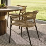 Picture of AURELIE WOVEN OUTDOOR DINING CHAIR